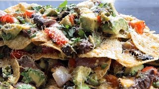 How To Make the Ultimate Grilled Steak Nachos  Recipe  Lions Gas Grill  BBQGuyscom [upl. by Raeann]