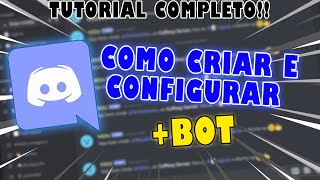 Como criar e configurar um server no DISCORD  Tutorial Completo [upl. by Innavoeg846]