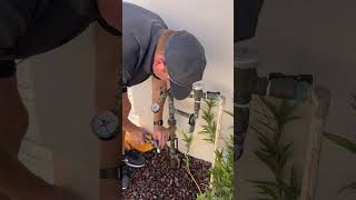 Changing a Water Pressure Regulator Valve  Dwellinspect Arizona [upl. by Anitnamaid]