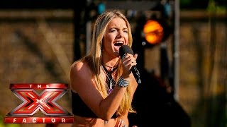 Louisa Johnson stuns with Sam Smith cover  Boot Camp  The X Factor UK 2015 [upl. by Alaster]