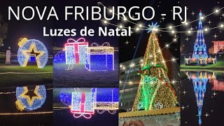 Nova Friburgo  RJ Luzes de Natal 2023 vlog luzesdenatal [upl. by Buckler]