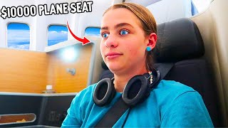 SURPRISING OUR KIDS WITH FIRST CLASS TICKETS emotional wThe Norris Nuts [upl. by Pohsib]