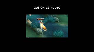 GUSION VS PUQTO gusion mlbb [upl. by Deeyn]