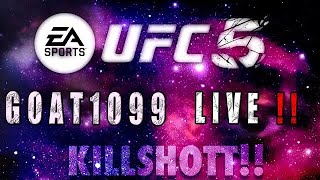 GOAT1099 VS WORLD🌐 ‼️  UFC 5 [upl. by Heall556]