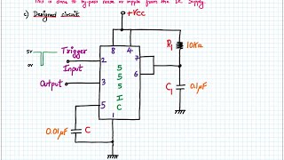 Design and simulation of Monostable multivibrator using 555 Timer in LTspice [upl. by Nolham]