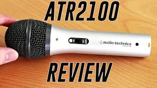 Audio Technica ATR2100 USBXLR Microphone Review  Test [upl. by Oran746]