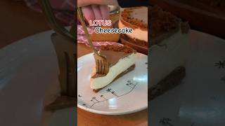 Lotus Cheesecake 🤤  No Bake [upl. by Valdis379]