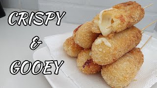 MOZARELLA CORNDOG RECIPE  Pang NEGOSYO Pang OKASYON o Pang MERYENDA  Taste Buds PH [upl. by Nannahs]