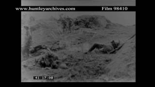 Battle for the Rock Corregidor Island World War Two Archive film 98410 [upl. by Lorou]