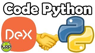 Code Python On Samsung DeX [upl. by Adnohsed6]