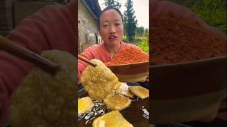 Local Specialty Guizhou Dafang Liulong HandShred Dried Tofu is so delicious asmr mukbang viral [upl. by Aihtebat454]