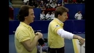 1992 Brier Championship Final  RHoward vs Peters [upl. by Nerak]