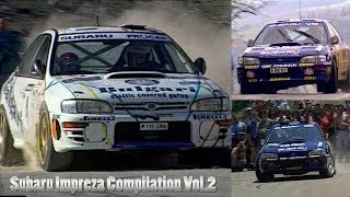 Subaru Impreza Rally Car Compilation Vol2 [upl. by Uoliram329]