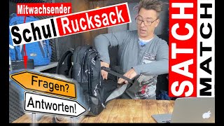 Satch Schulrucksack MATCH  Antworten zu deinen Fragen  QampA II TRAVELLIEBE [upl. by Hoi]