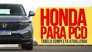 HONDA PARA PCD EM OUTUBRO carros auto pcd [upl. by Nadab713]