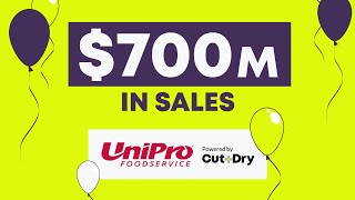 UniPro Hits 700M in Sales with CutDry [upl. by Ramuk823]