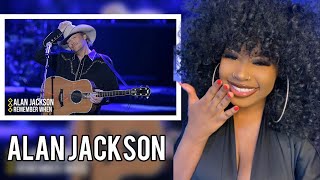 FIRST TIME REACTING TO  ALAN JACKSON quotREMEMBER WHENquot REACTION [upl. by Yelekreb]