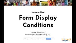 CommCare  Form Display Conditions Explained [upl. by Perl]