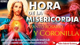 ❤️‍🔥LA HORA DE LA MISERICORDIA Coronilla dela Misericordia y Santo Rosario de hoy viernes 5 de abril [upl. by Sheelah]