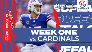 Bills vs Cardinals Week 1 Postgame Show  Cover 1 Buffalo Podcast  C1 BUF [upl. by Dino]