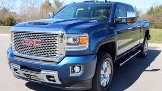 2017 GMC Sierra 3500HD Crew Cab Denali 66L Duramax 4x4 Stone Blue Metallic at Wilson County GMC TN [upl. by Monique]