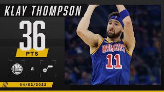 Klay Thompsons 4th 30piece of the season 👀🔥 [upl. by Cherilynn52]