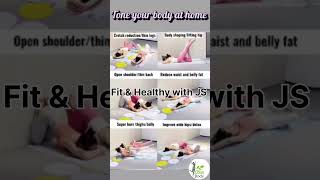 weight loss exercises at homeyoga weightloss fitnessroutine short [upl. by Georges]