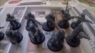 lets build Warhammer 40K Imperial Guard Cadian Shock Troops [upl. by Imyaj735]