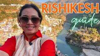 RISHIKESH travel guide for Tourist Places Street Food Cafes amp nearby trips Haridwar amp Devprayag [upl. by Nivle]