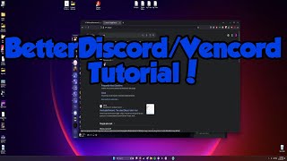 Better Discord Installation Tutorial [upl. by Nahc]