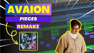 How to remake PIECES by AVAION  Tutorial [upl. by Aiksas]