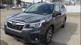 2020 Subaru Forester Convenience  Rally Subaru  Edmonton  PreOwned [upl. by Airotna]