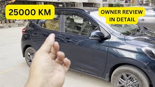 Hyundai i10 nios cng sportz 2024  25000 KM USER REVIEW LONG TERM REVIEW  B2CAR [upl. by Adnohsat]