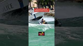 Family in PANIC MODE at Haulover Inlet  Boat Zone [upl. by Trotter448]