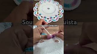 Sousplat Conquista  Não perca esse tutorial completo e fácil de seguir Sua mesa vai ficar um luxo [upl. by Ricki]