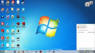 How to Create a WiFi Hotspot with Windows 7 [upl. by Lednik647]