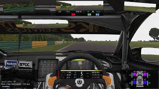 rFactor 2 Time To Learn Croft Track In Honda Civic Btcc [upl. by Hayden54]