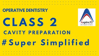 Class 2 Cavity Preparation  Super Simplified  Operative Dentistry [upl. by Dollie]