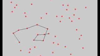 Ant colony optimization traveling salesman problem [upl. by Bronny]