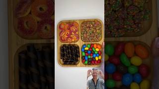 Filling Platter ASMR with sweets youtubeshorts [upl. by Ssac551]