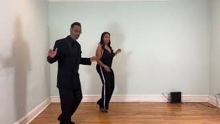 Learn Chicago Stepping Lessons Online with Good Foot Steppers2 [upl. by Ddahc]