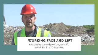 Landfill Glossary  Working Face Cell and Lift [upl. by Branca]