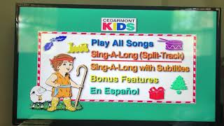 Cedarmont Kids  Christmas Favorites DVD Menu Walkthrough [upl. by Brianna]