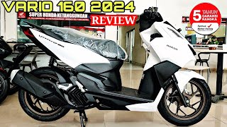 REVIEW VARIO 160 TERBARU 2024 GARANSI RANGKA ESSAF 5 TAHUN [upl. by Celestyn91]