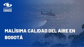 Medidas que rigen en Bogotá por grave incendio en cerro El cable [upl. by Htnamas829]