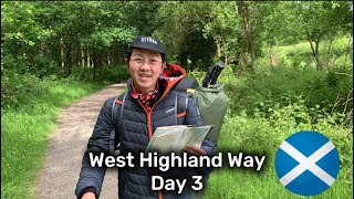 Hiking West Highland Way Day 3 scotland unitedkingdom hikingadventures hiking explore travel [upl. by Ayerhs]