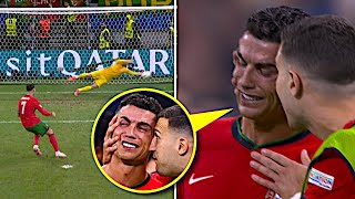 Ronaldo CRIED After Losing The Penalty 😬 [upl. by Aner]