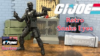 GI Joe Retro Snake Eyes Review Is He Different Than The Other Ones [upl. by Nylaras]