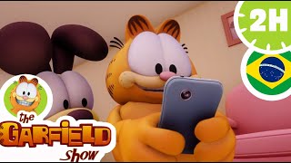 😎Jon se torna uma estrela na internet 🤩 O Show do Garfield [upl. by Gladys]