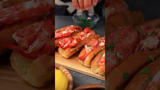 Garlic Butter Lobster Rolls [upl. by Elrebma]